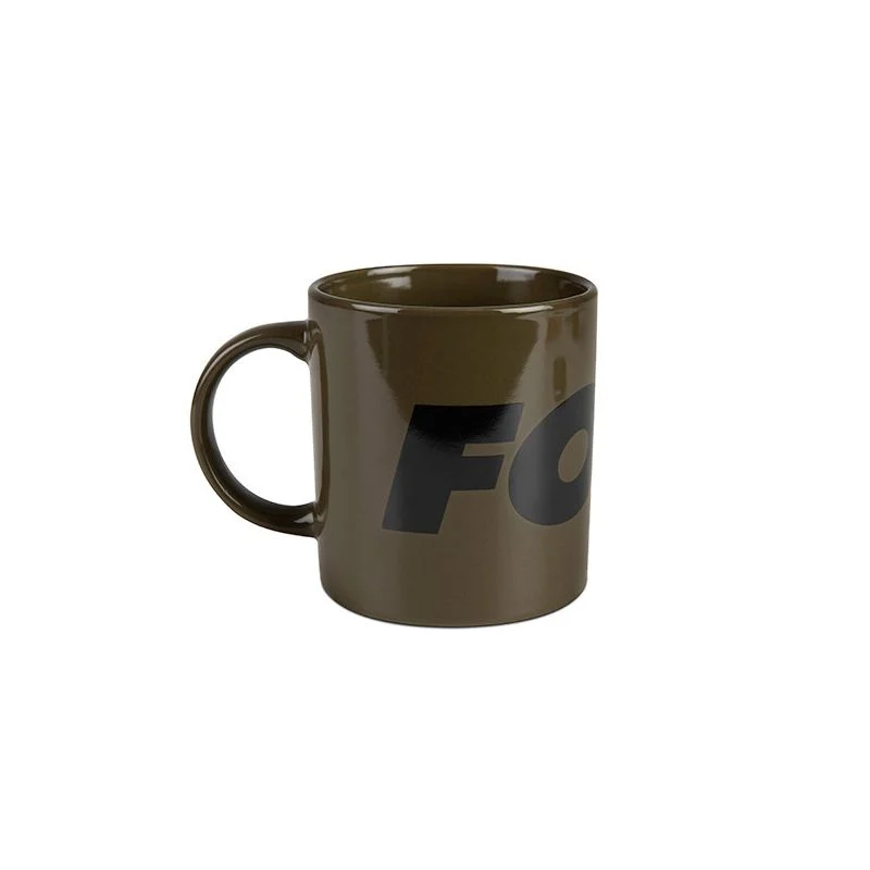 Fox - Green and Black Logo Ceramic Mug