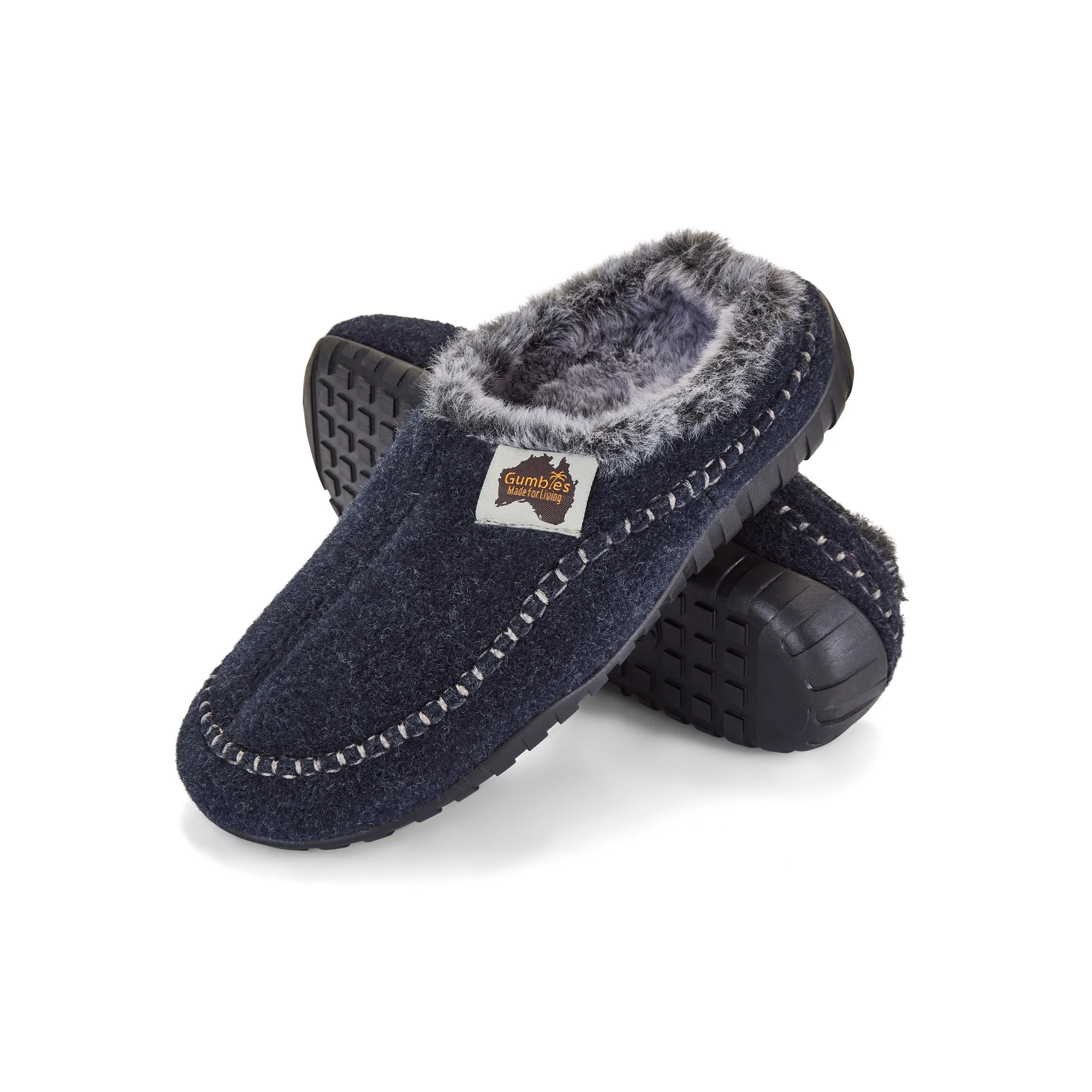Gumbies Ossa Low - Women's - Navy & Grey