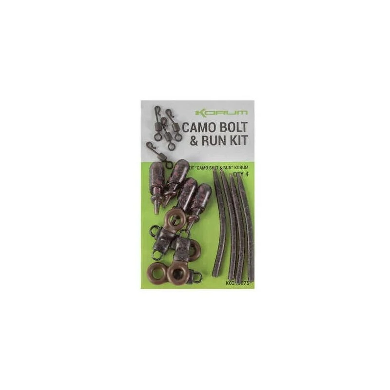 Korum - Camo Bolt & Run Kit - Small